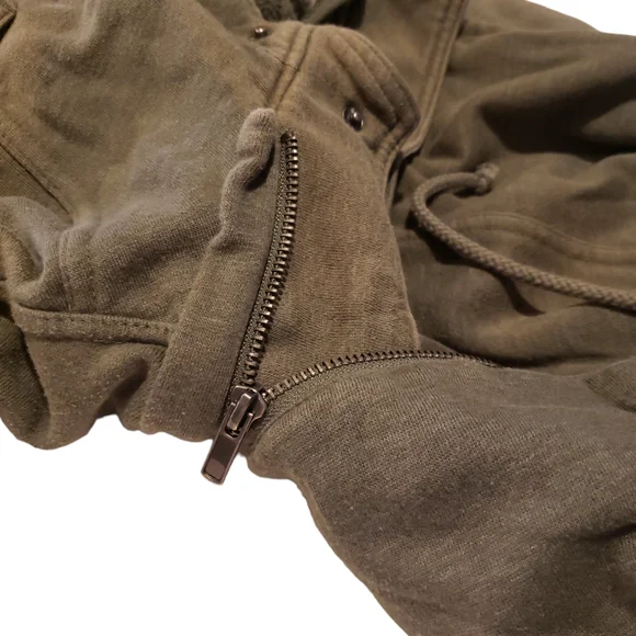 Hurley Women's Large Olive Green Jacket - Picture 7 of 7